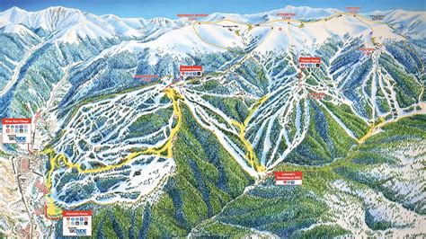 Keystone Ski Resort Trail Map - Bobbie Stefanie