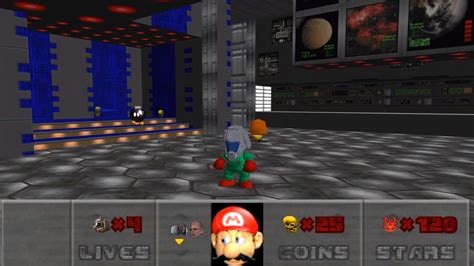 Here is an impressive Doom mod for Super Mario 64 PC