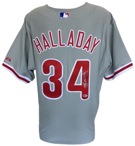 Roy Halladay Signed Phillies Jersey (Beckett COA) | Pristine Auction