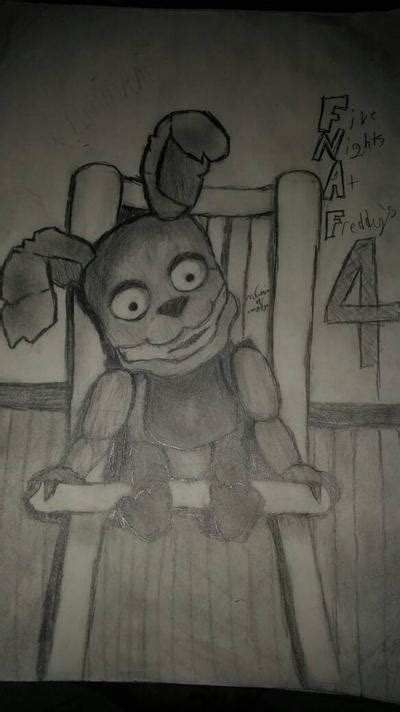 plushtrap fnaf 4 drawing. by numNAM12 on DeviantArt