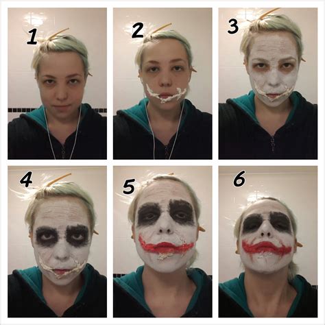 Simple Joker make up tutorial by Chartail on DeviantArt