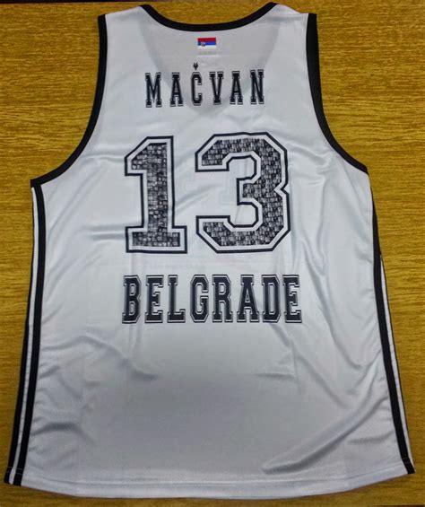 Basketball Jerseys : PARTIZAN BELGRADE JERSEYS