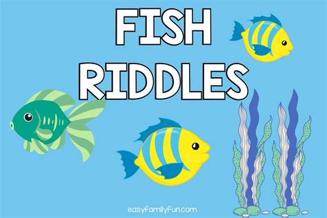 95 Fish Riddles That Are Fin-Stastic!