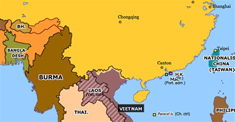 Sino-Vietnamese War | Historical Atlas of East Asia (5 March 1979 ...