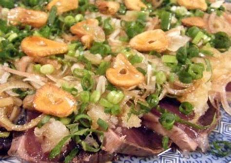 You Can't Stop Eating This! Seared Skipjack Tuna Recipe by cookpad ...