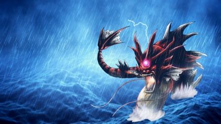 Red Gyarados Wallpaper - Pokemon & Anime Background Wallpapers on ...