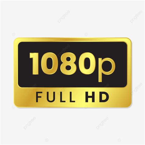 1080p Logo, 1080p, 1080p Icon, 1080p Badges PNG and Vector with ...