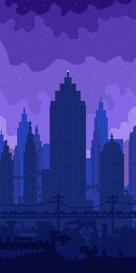 √ Pixel Art Cityscape