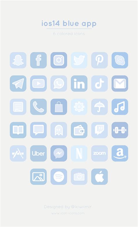 blue aesthetic icons for apps - franklinroese