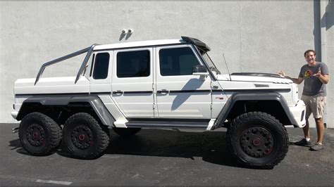 The Mercedes G63 AMG 6x6 Is the Ultimate $1.5 Million Pickup Truck ...