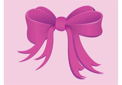 Pink Bow - Download Free Vector Art, Stock Graphics & Images