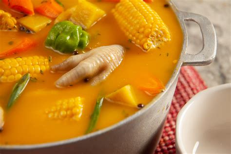 Jamaican Chicken Foot Pumpkin Soup - The Best Dressed Chicken : The ...