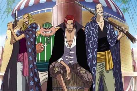 One Piece Shanks Crew