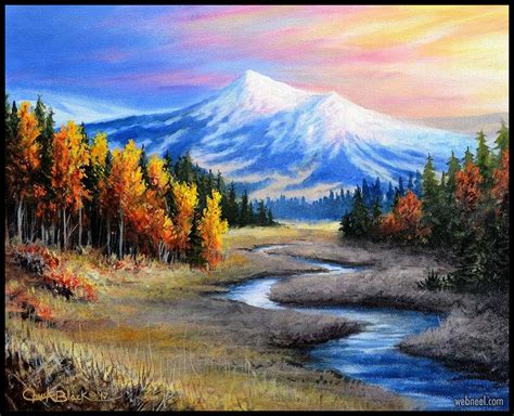 20 Beautiful Landscape Oil Paintings and art works from top Artists