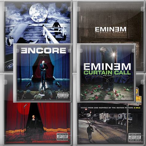 Album Art - Eminem Set x6 by TNFS on DeviantArt