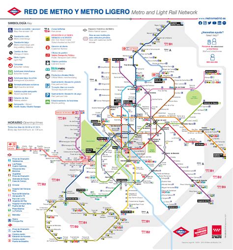 MAPA METRO MADRID 2024. Planos para viajes por España.