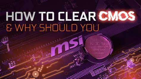 How To Clear CMOS On Your Motherboard?