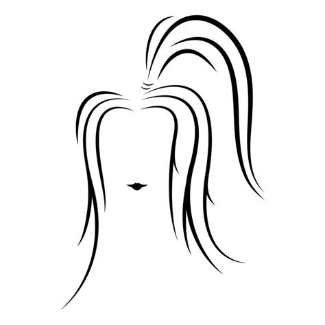 hair logo vector illustration 23732429 Vector Art at Vecteezy