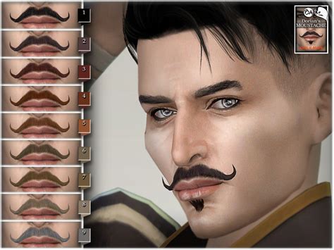 The Sims Resource - Dorian's moustache