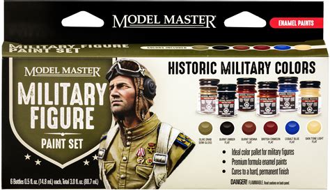 Toys & Hobbies 2 BRUSH MODEL KIT paint Military ACADEMY Flat Enamel 12 ...