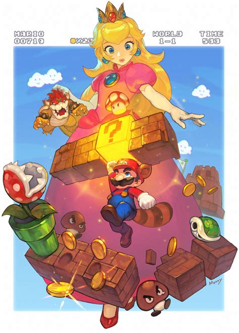 @morryevans | Mario fan art, Super mario art, Mario