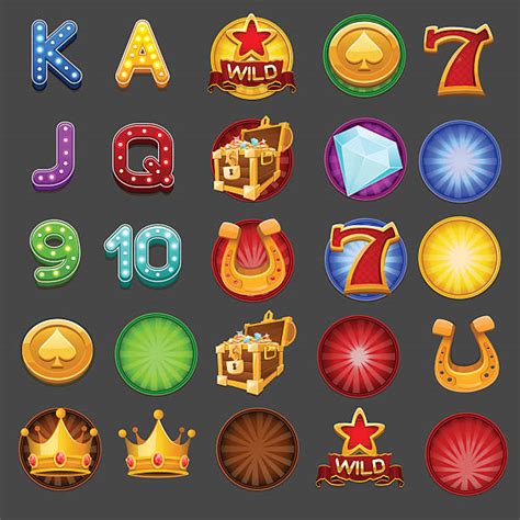 Best Slot Machine Symbols Illustrations, Royalty-Free Vector Graphics ...