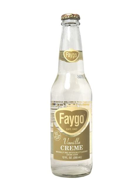 FRESH 12oz Faygo Vanilla Creme soda - Soda Emporium