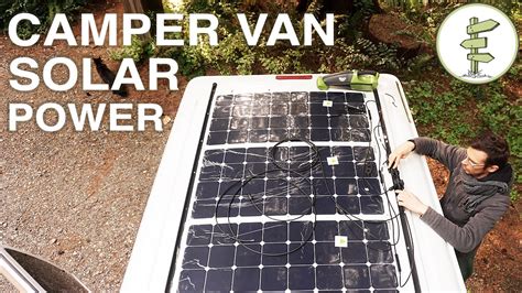 Van Life - Our Amazing Stealth Solar Power Set up! Off Grid Camper Van ...