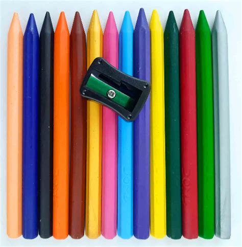 Plastic Crayons Doms Super Smooth Brilliant Colors 1 - Shop At Home AMAYAY