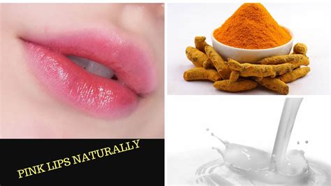 How To Get Natural Pink Lips Using Only 2 INGREDIENTS (Home Remedies ...