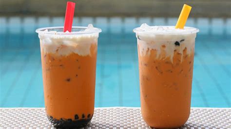 Easy Thai Milk Tea Recipe (Cha Yen) & Boba - Thai Bubble Tea