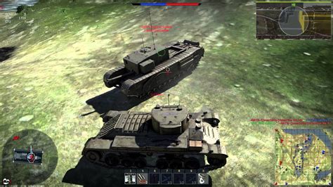 War Thunder: Most intense battle between two tanks - YouTube