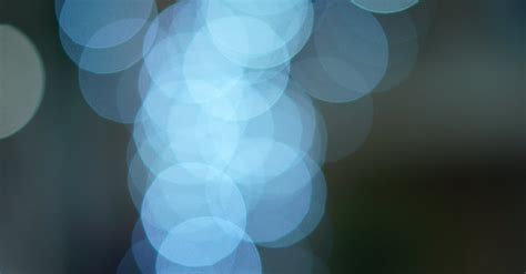 Bokeh of Blue Lights · Free Stock Photo