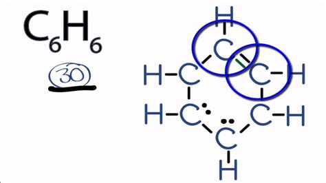 Benzene Lewis Structure Resonance - Covalent Bonding (Molecules ...