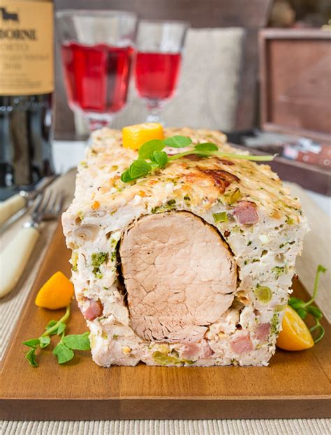 Chicken Terrine with Pork Tenderloin