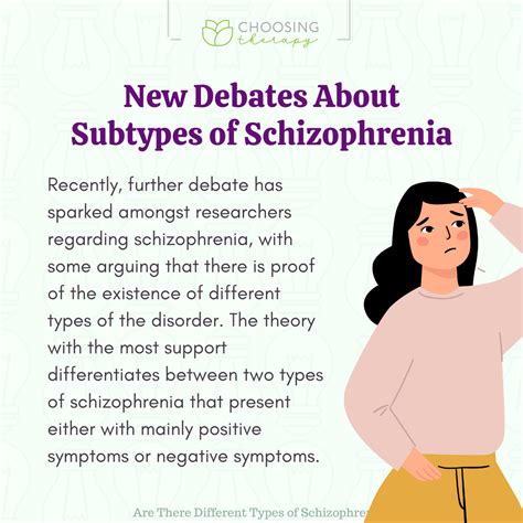 Different Types of Schizophrenia