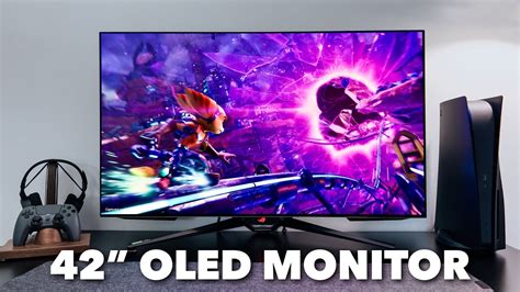 The FIRST 42-inch OLED Gaming Monitor - PG42UQ - YouTube