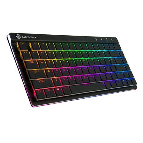 MK10 Bluetooth Wireless Laptop Keyboard RGB Glowing Game Keyboard White ...