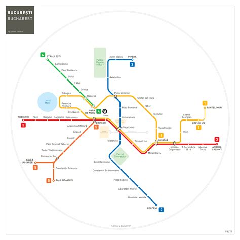 Bucharest Metro Map : inat