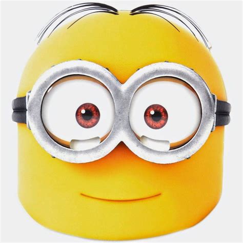 Free Printable Character Face Masks | Minions para imprimir, Cosas de ...