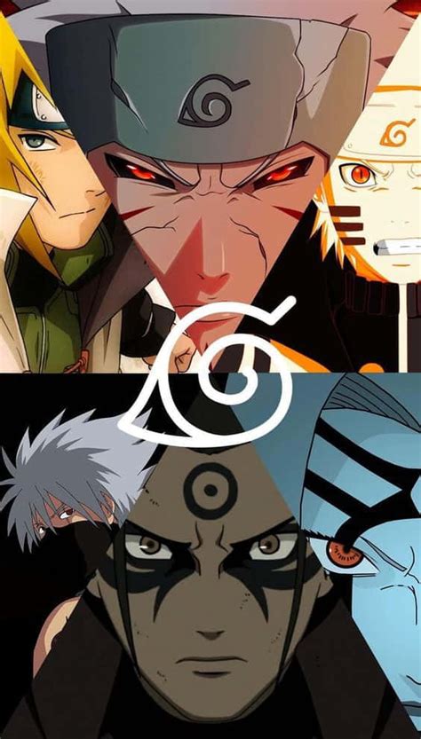 Download Naruto’s electrifying yellow eyes Wallpaper | Wallpapers.com