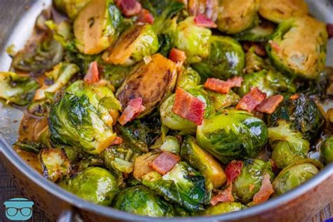 Bacon Brussels Sprouts - The Country Cook