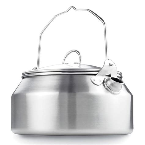 GSI Outdoors Glacier Stainless Steel Camping Kettle