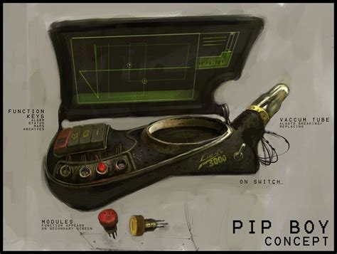 what do you think of the van buren pip boy concept art? : r/falloutnewvegas