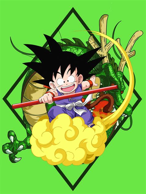 Dragon Ball Dragon Ball Z Dragon Ball GT Kid Goku Son Goku Vertical ...