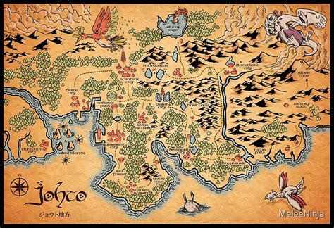 "Johto Map" Posters by MeleeNinja | Redbubble