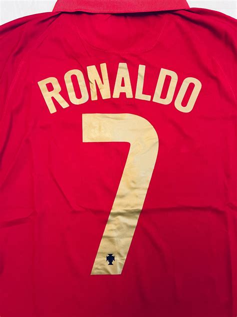 Cristiano Ronaldo 7 Portugal Home soccer jersey 20/21 | Etsy