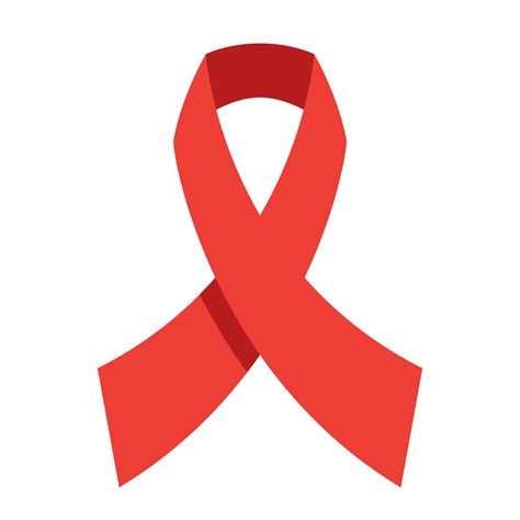 Red ribbon World AIDS Day Awareness ribbon - cancer symbol png download ...