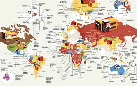 Fast Food World Map