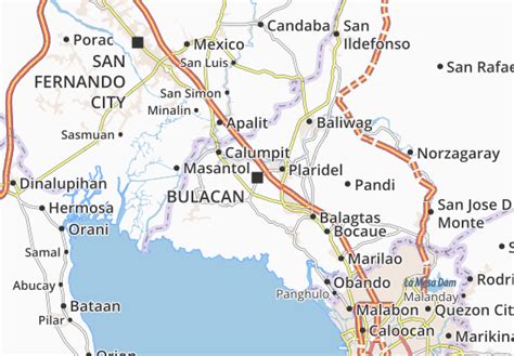 MICHELIN Bulacan map - ViaMichelin